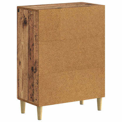 Shoe Cabinet DELFT 59.5 x 39.5 x 90 cm Engineered Wood Old Wood