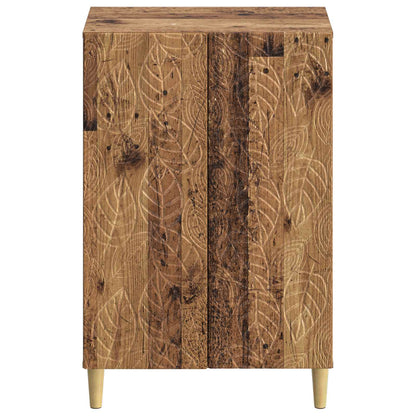 Shoe Cabinet DELFT 59.5 x 39.5 x 90 cm Engineered Wood Old Wood