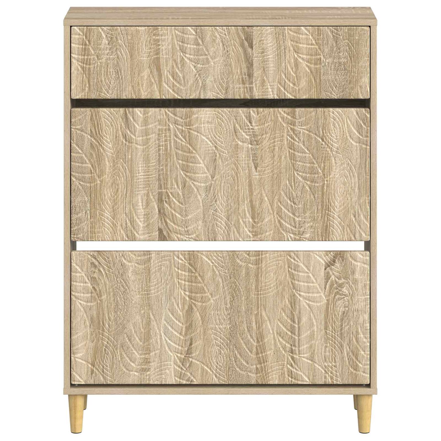 Shoe Cabinet DELFT 78 x 24 x 103 cm Engineered Wood Sonoma Oak