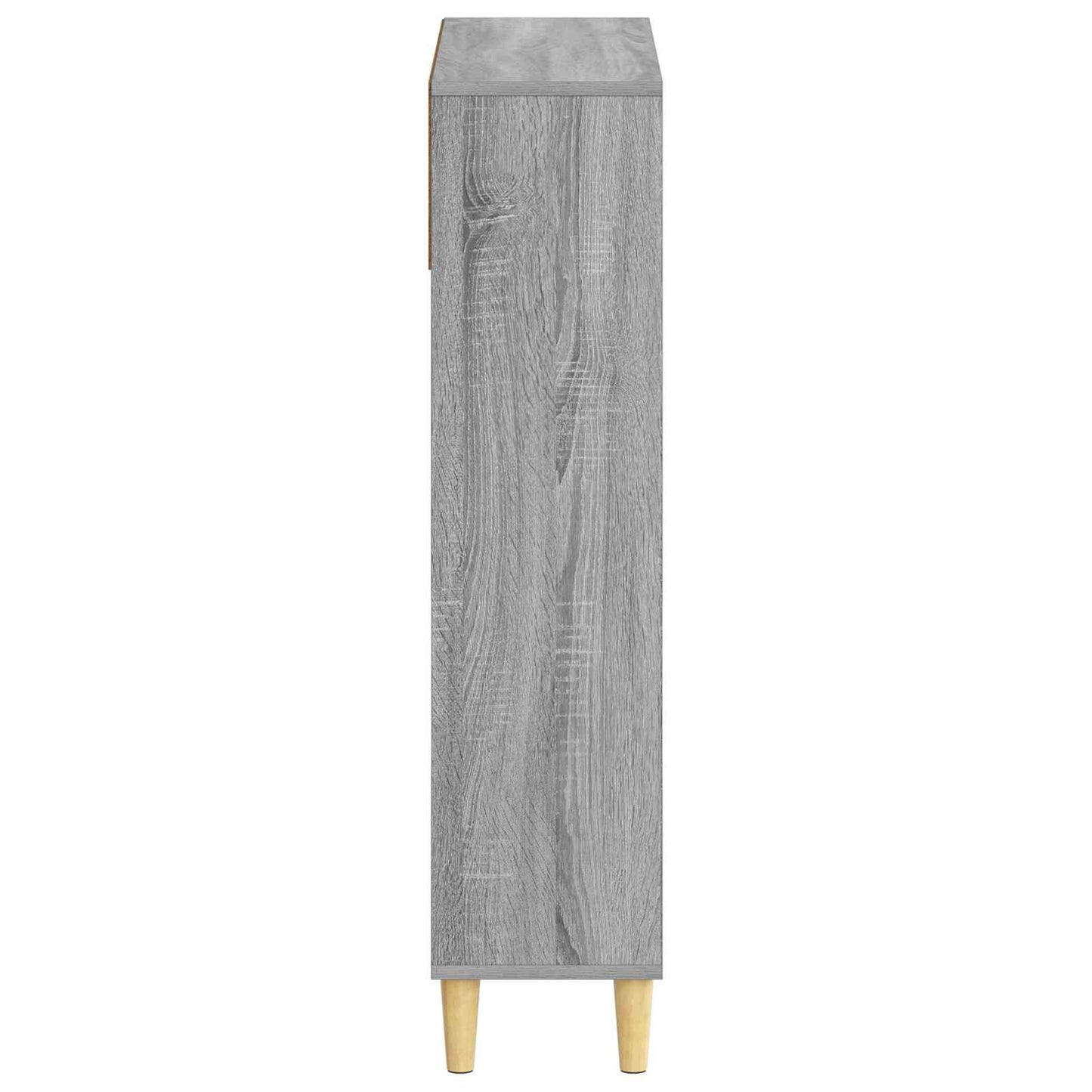 Shoe Cabinet DELFT 78 x 24 x 103 cm Engineered Wood Grey Sonoma