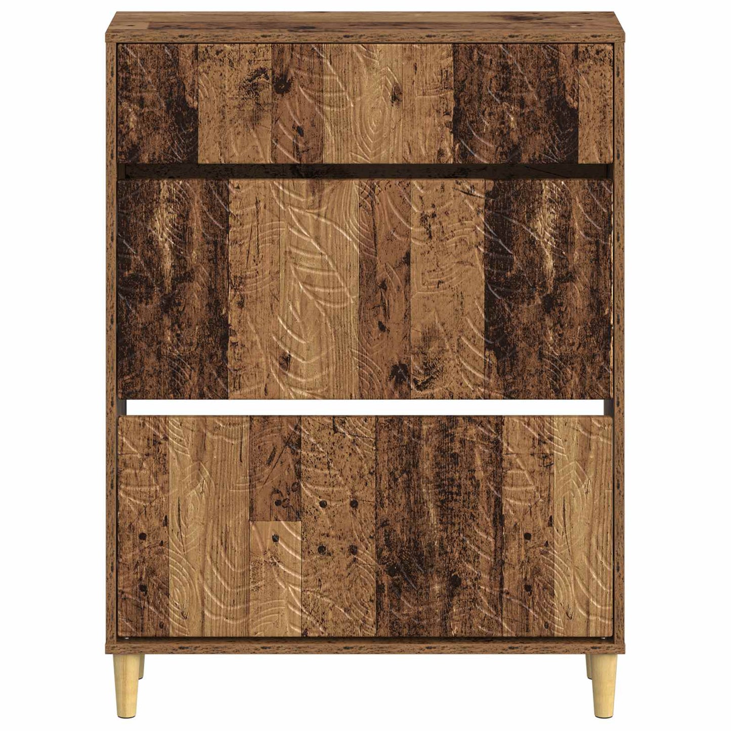 Shoe Cabinet DELFT 78 x 24 x 103 cm Engineered Wood Old Wood