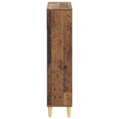 Shoe Cabinet DELFT 78 x 24 x 103 cm Engineered Wood Old Wood