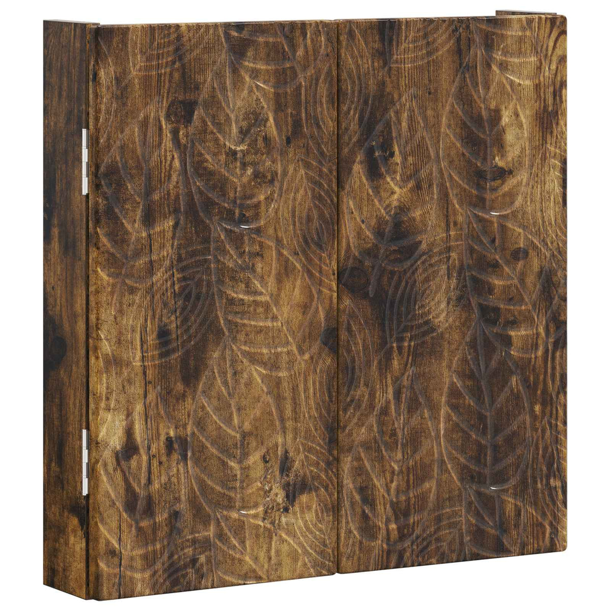 Dartboard Cabinet DELFT Smoked Oak 52.5 x 10.5 x 53.5 cm