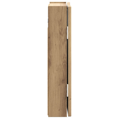 Dartboard Cabinet DELFT Artisan Oak 52.5 x 10.5 x 53.5 cm