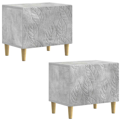 TV Cabinet Concrete Grey Engineered Wood
