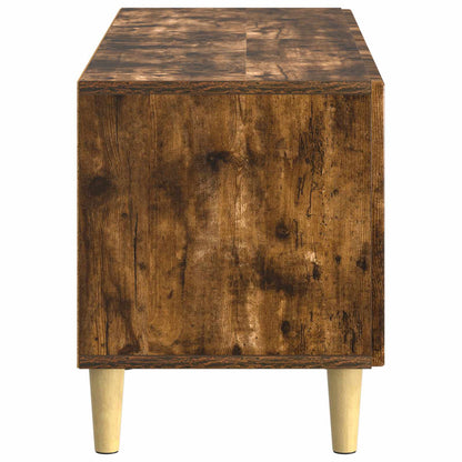 TV Cabinet Smoked Oak Engineered Wood