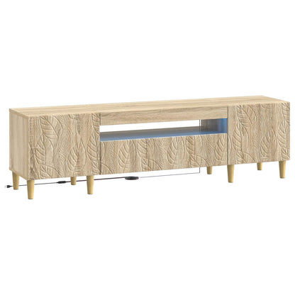 LED TV Cabinet Sonoma Oak Engineered Wood