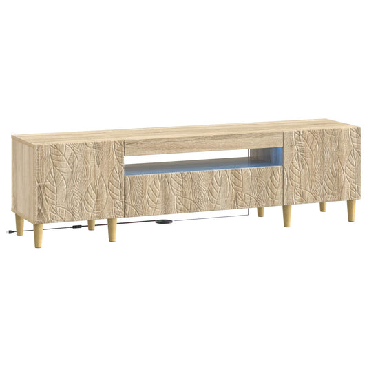 LED TV Cabinet DELFT 153 x 35 x 43 cm Sonoma Oak