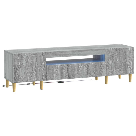 LED TV Cabinet DELFT 153 x 35 x 43 cm Grey Sonoma