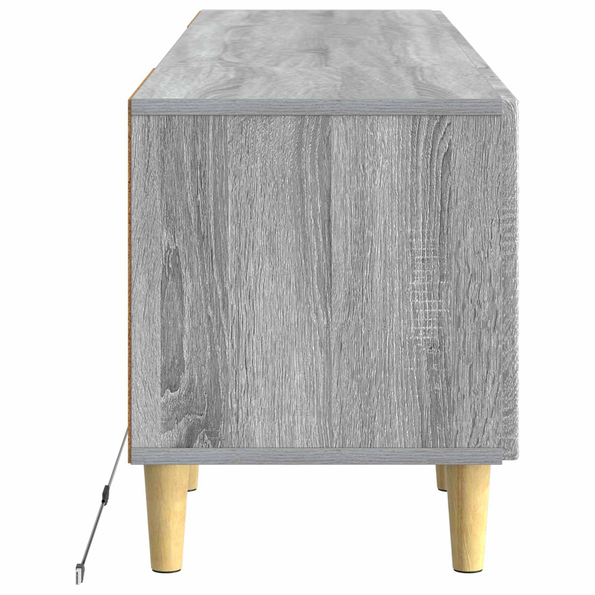 LED TV Cabinet Grey Sonoma Engineered Wood