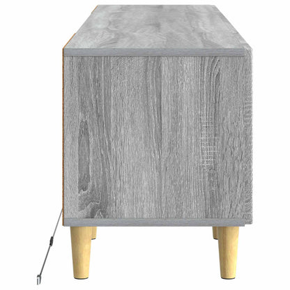 LED TV Cabinet Grey Sonoma Engineered Wood