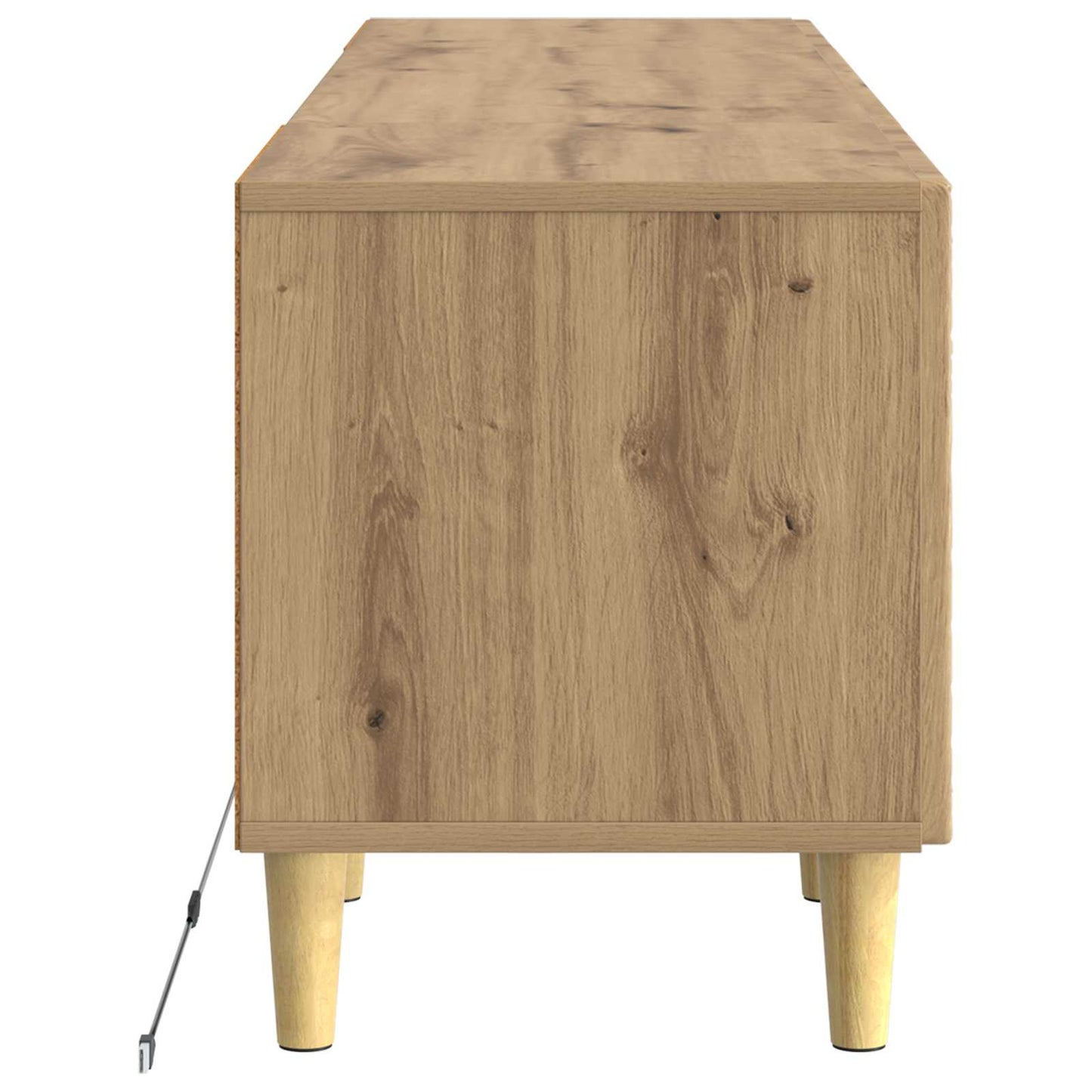 LED TV Cabinet Artisan Oak Engineered Wood