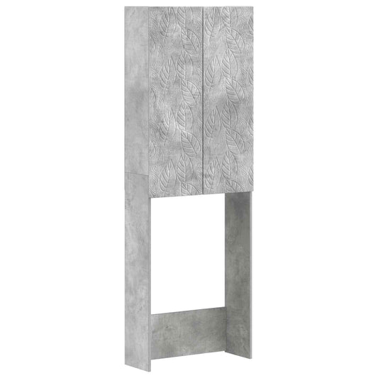 Toilet Cabinet DELFT Concrete Grey 66 x 25.5 x 190 cm