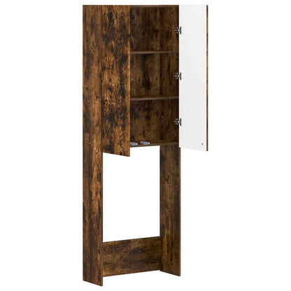 Toilet Cabinet DELFT Smoked Oak 66 x 25.5 x 190 cm