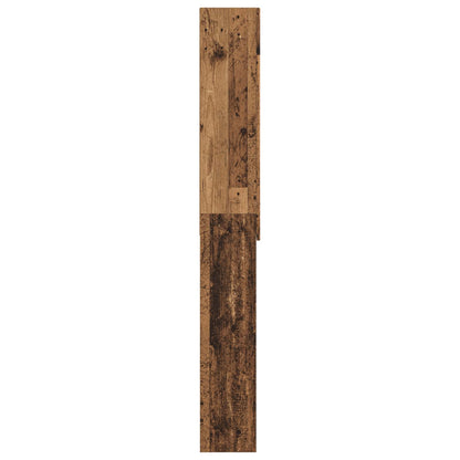 Toilet Cabinet DELFT Old Wood 66 x 25.5 x 190 cm