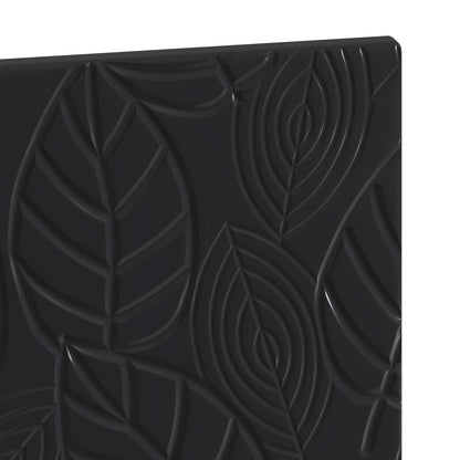 Wall-Mounted Headboard DELFT Black Engineered Wood