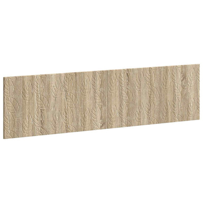 Wall-Mounted Headboard DELFT Sonoma Oak Engineered Wood