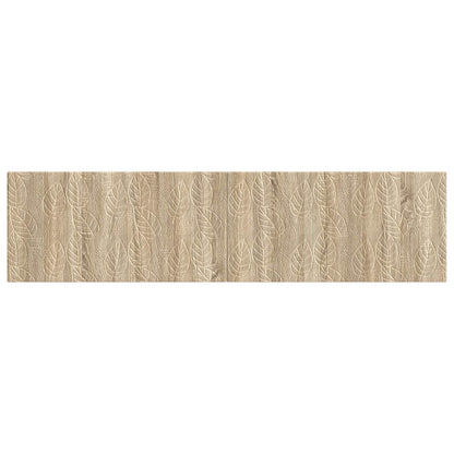 Wall-Mounted Headboard DELFT Sonoma Oak Engineered Wood
