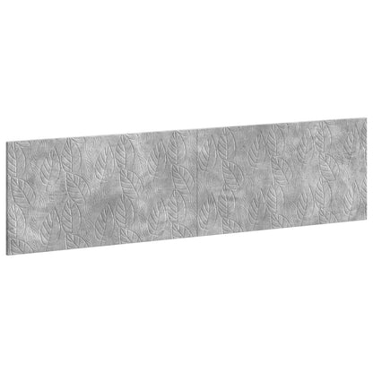Wall-Mounted Headboard DELFT Concrete Grey Engineered Wood