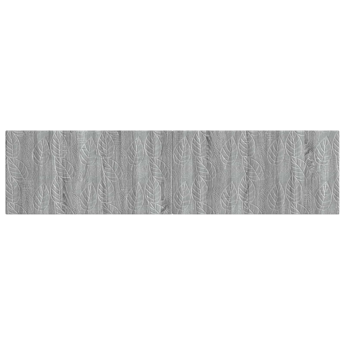 Wall-Mounted Headboard DELFT Grey Sonoma Engineered Wood