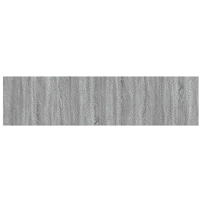 Wall-Mounted Headboard DELFT Grey Sonoma Engineered Wood