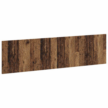 Wall-Mounted Headboard DELFT Old Wood Engineered Wood