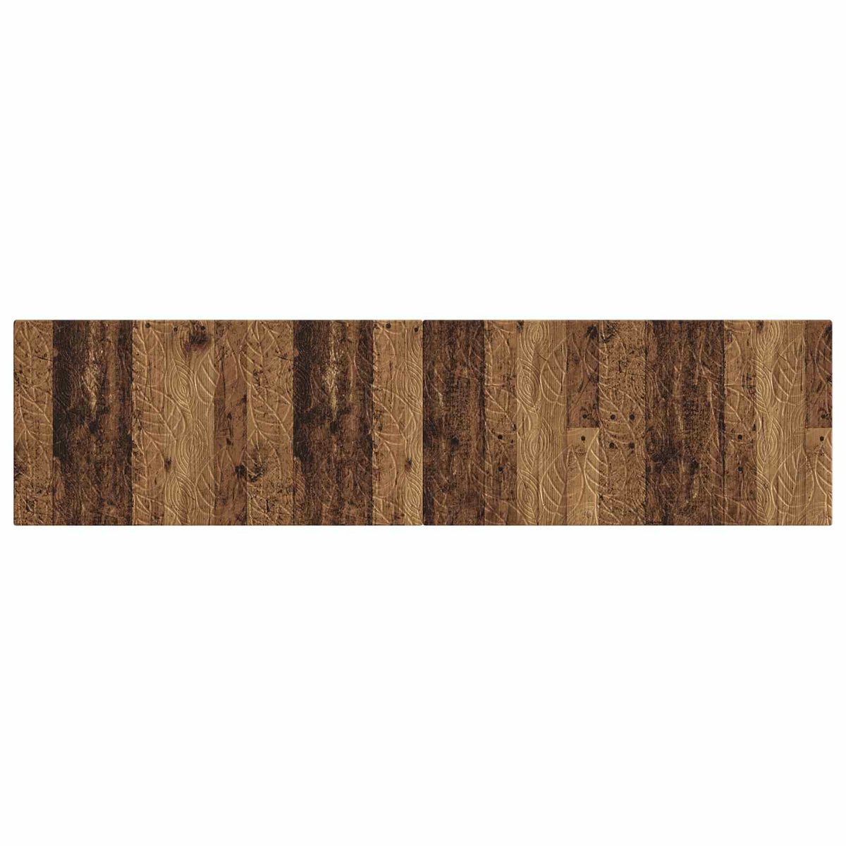 Wall-Mounted Headboard DELFT Old Wood Engineered Wood