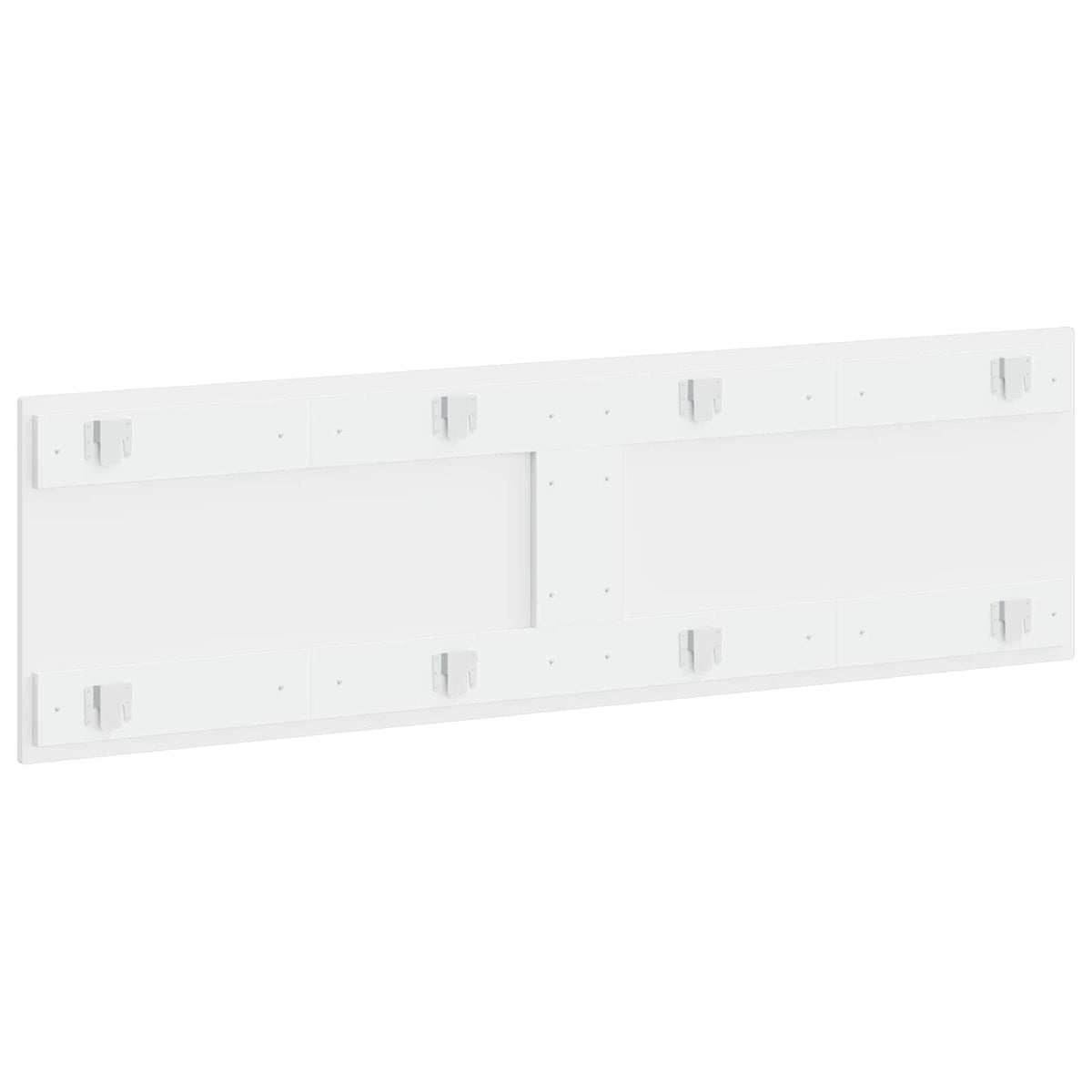 Wall-Mounted Headboard DELFT White Engineered Wood
