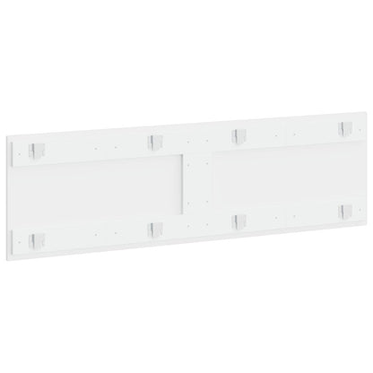 Wall-Mounted Headboard DELFT White Engineered Wood