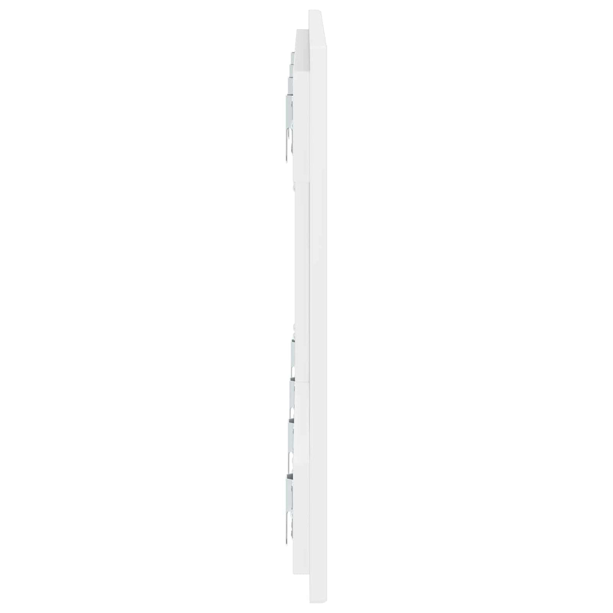 Wall-Mounted Headboard DELFT White Engineered Wood