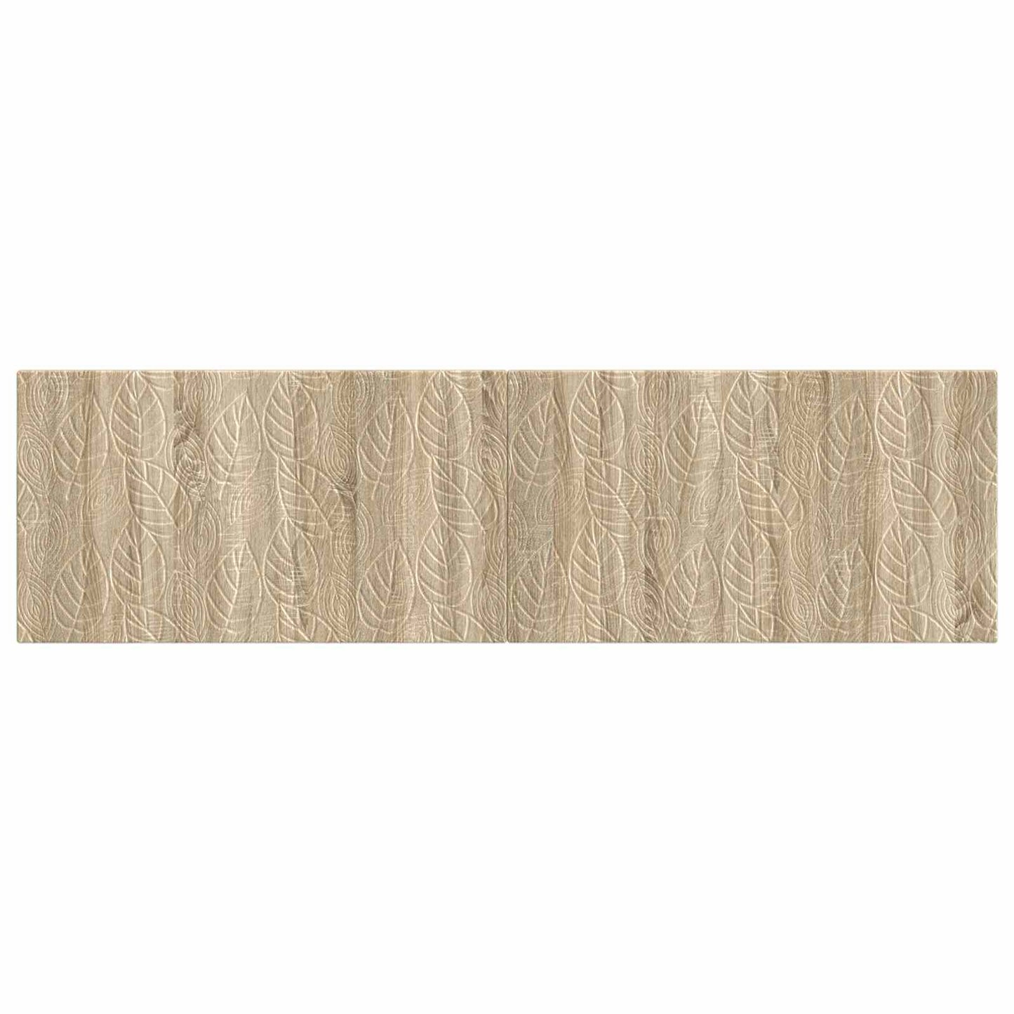 Wall-Mounted Headboard DELFT Sonoma Oak Engineered Wood