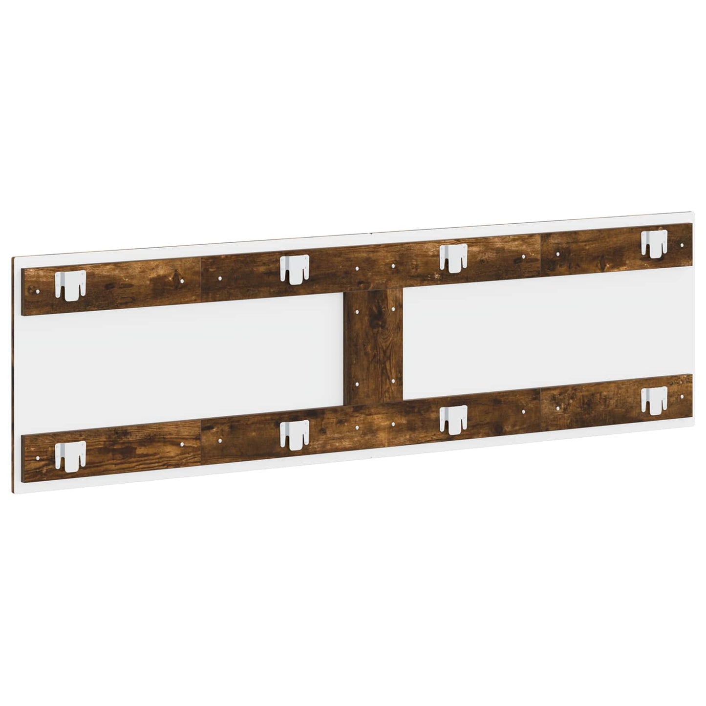 Wall-Mounted Headboard DELFT Smoked Oak Engineered Wood