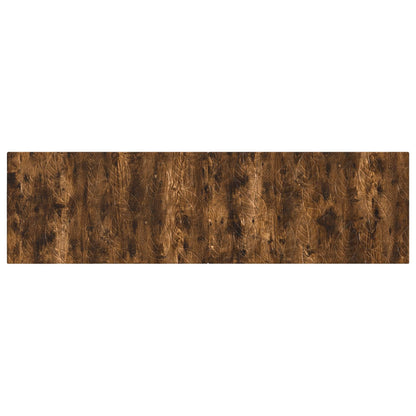 Wall-Mounted Headboard DELFT Smoked Oak Engineered Wood