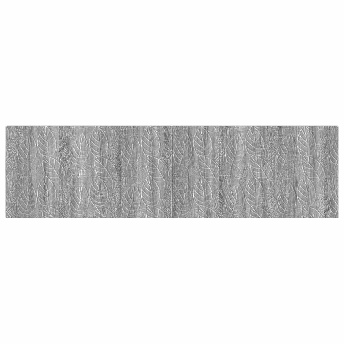 Wall-Mounted Headboard DELFT Grey Sonoma Engineered Wood