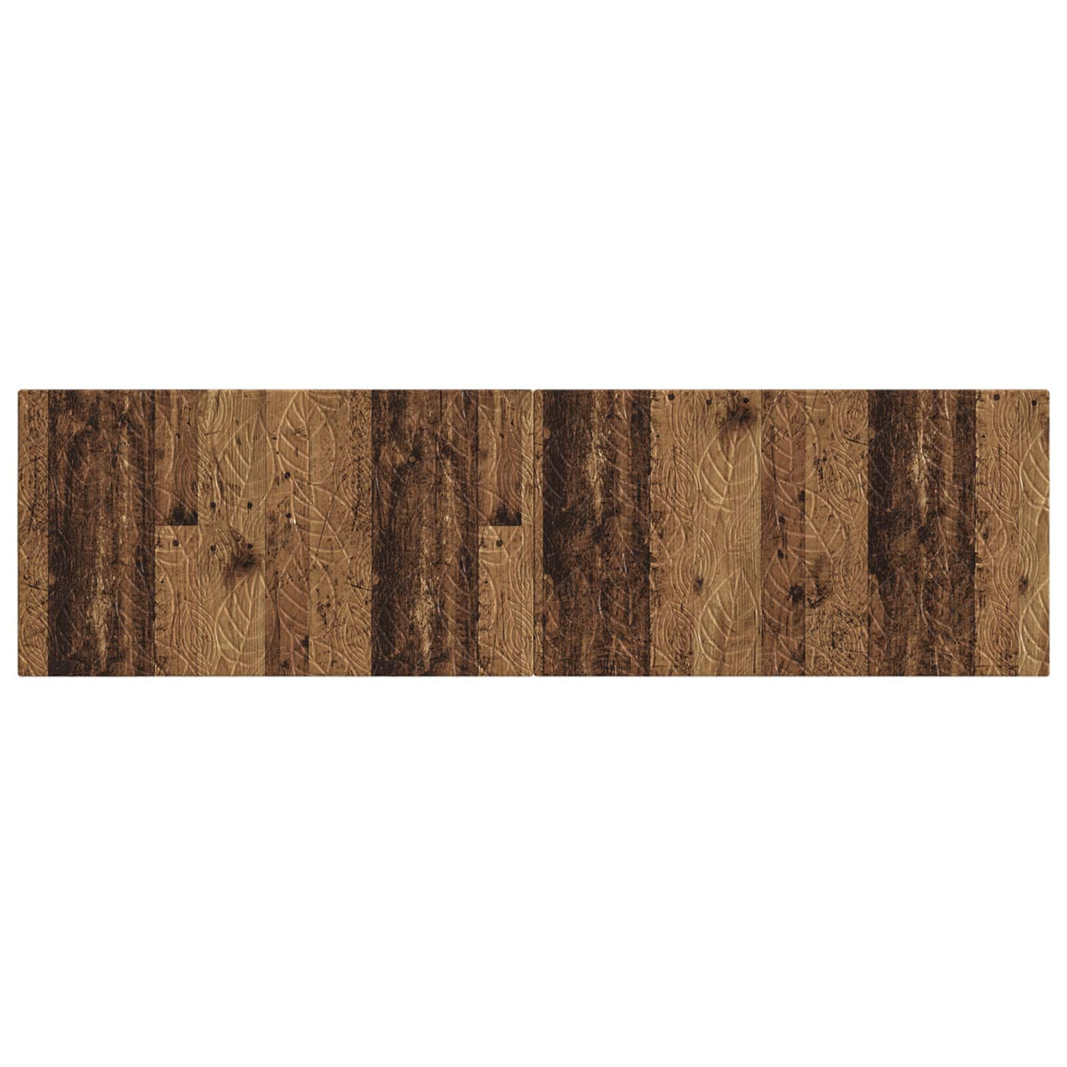 Wall-Mounted Headboard DELFT Old Wood Engineered Wood