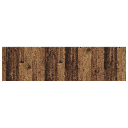Wall-Mounted Headboard DELFT Old Wood Engineered Wood