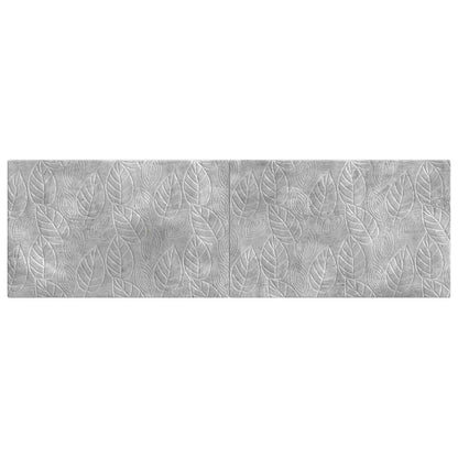 Wall-Mounted Headboard DELFT Concrete Grey Engineered Wood