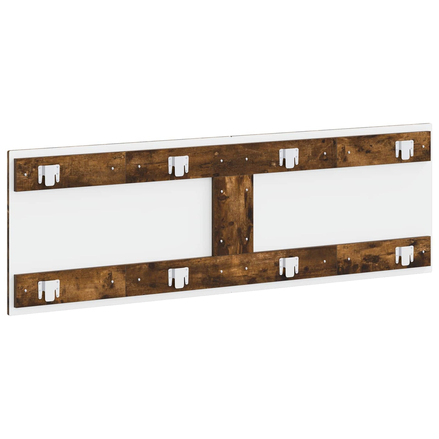 Wall-Mounted Headboard DELFT Smoked Oak Engineered Wood