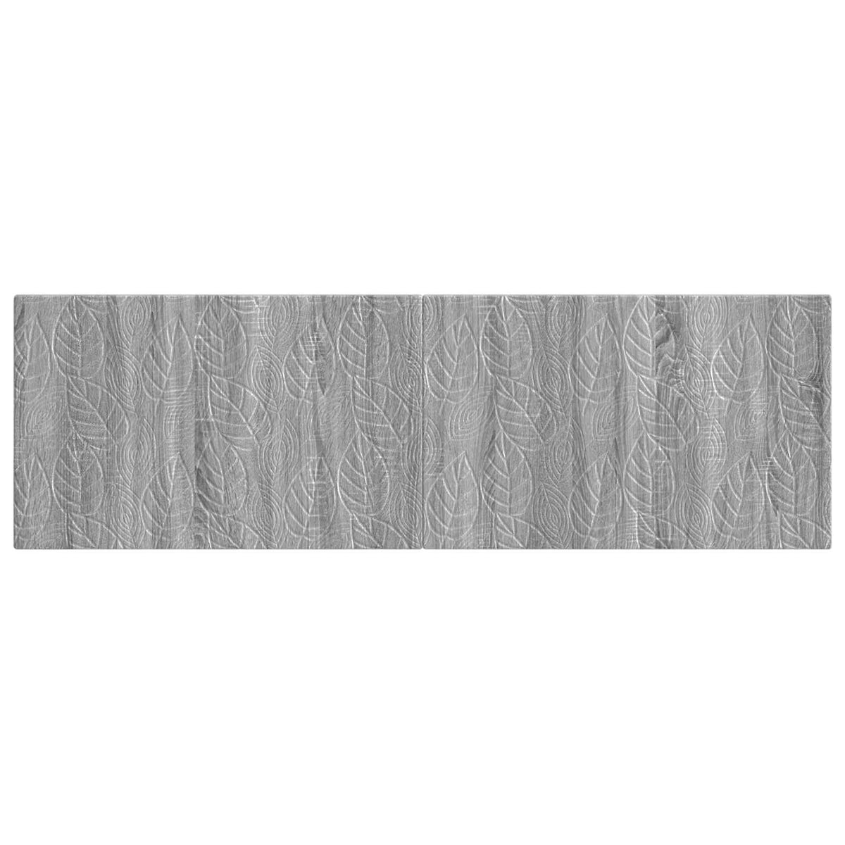 Wall-Mounted Headboard DELFT Grey Sonoma Engineered Wood