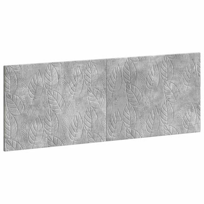 Wall-Mounted Headboard DELFT Concrete Grey Engineered Wood