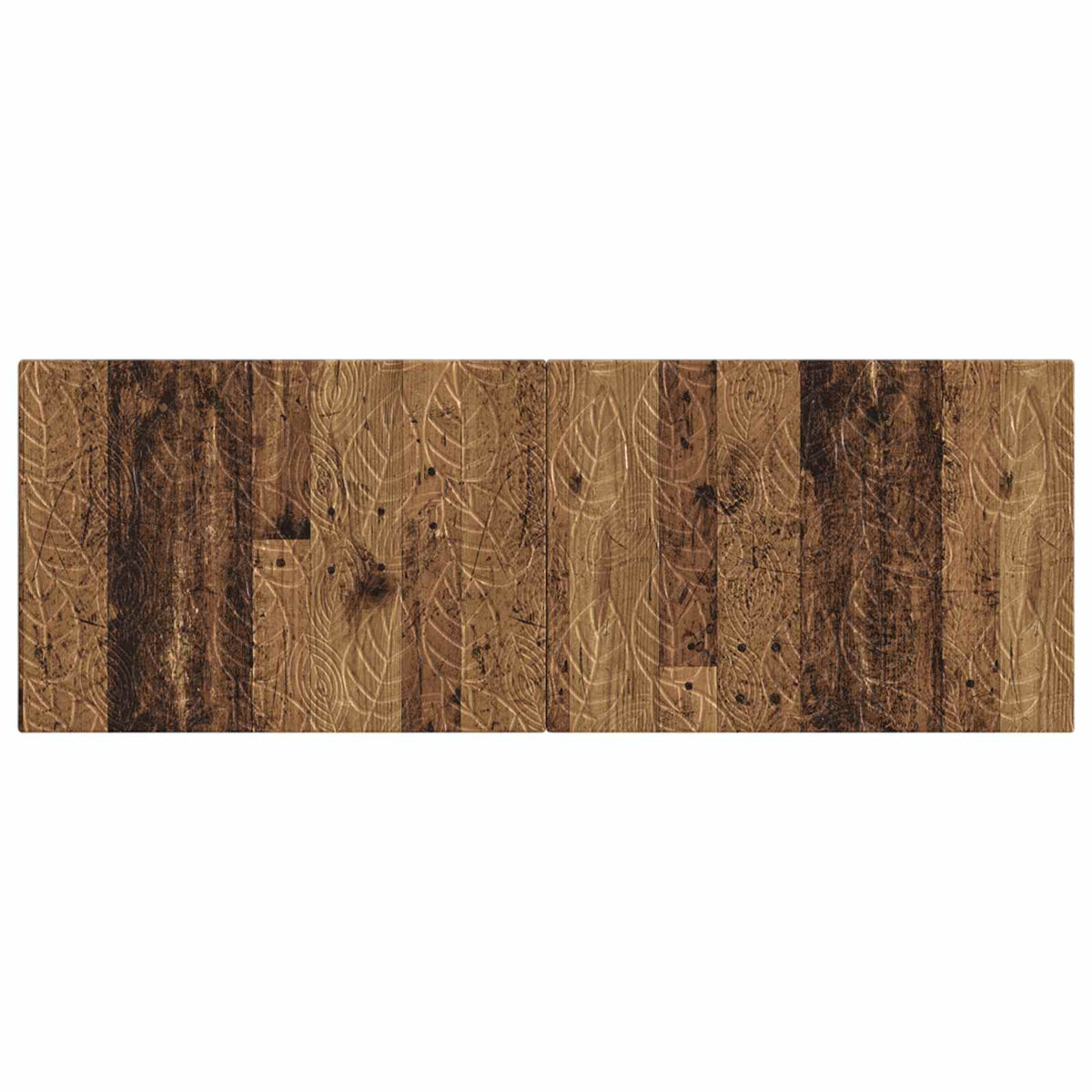 Wall-Mounted Headboard DELFT Old Wood Engineered Wood