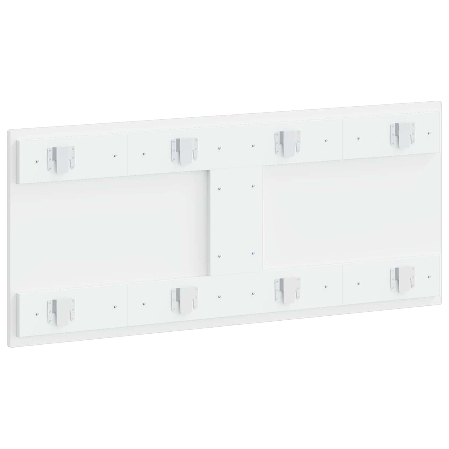 Wall-Mounted Headboard DELFT White Engineered Wood