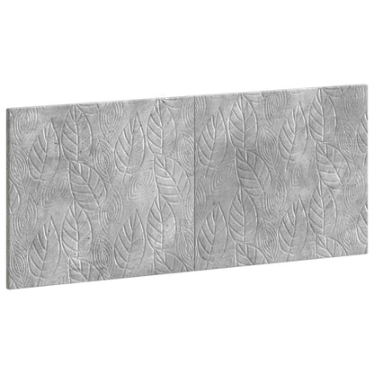Wall-Mounted Headboard DELFT Concrete Grey Engineered Wood