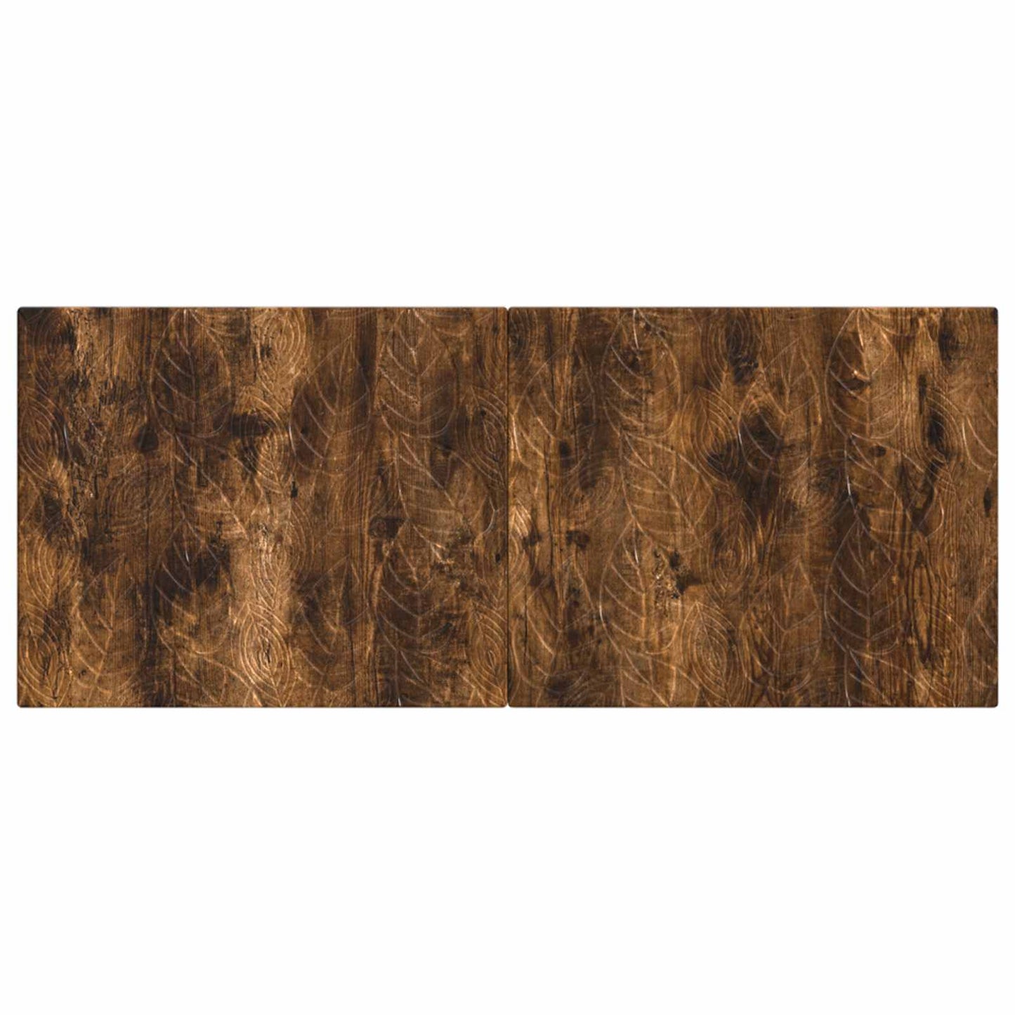 Wall-Mounted Headboard DELFT Smoked Oak Engineered Wood