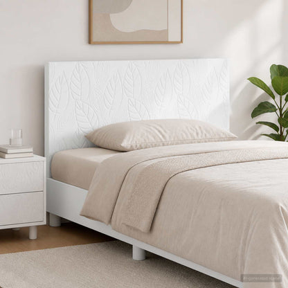 Wall-Mounted Headboard DELFT White Engineered Wood