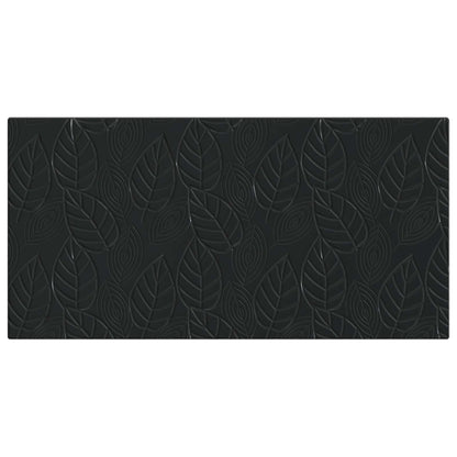 Wall-Mounted Headboard DELFT Black Engineered Wood