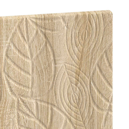 Wall-Mounted Headboard DELFT Sonoma Oak Engineered Wood