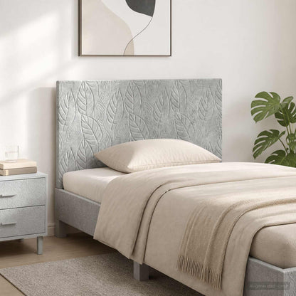 Wall-Mounted Headboard DELFT Concrete Grey Engineered Wood