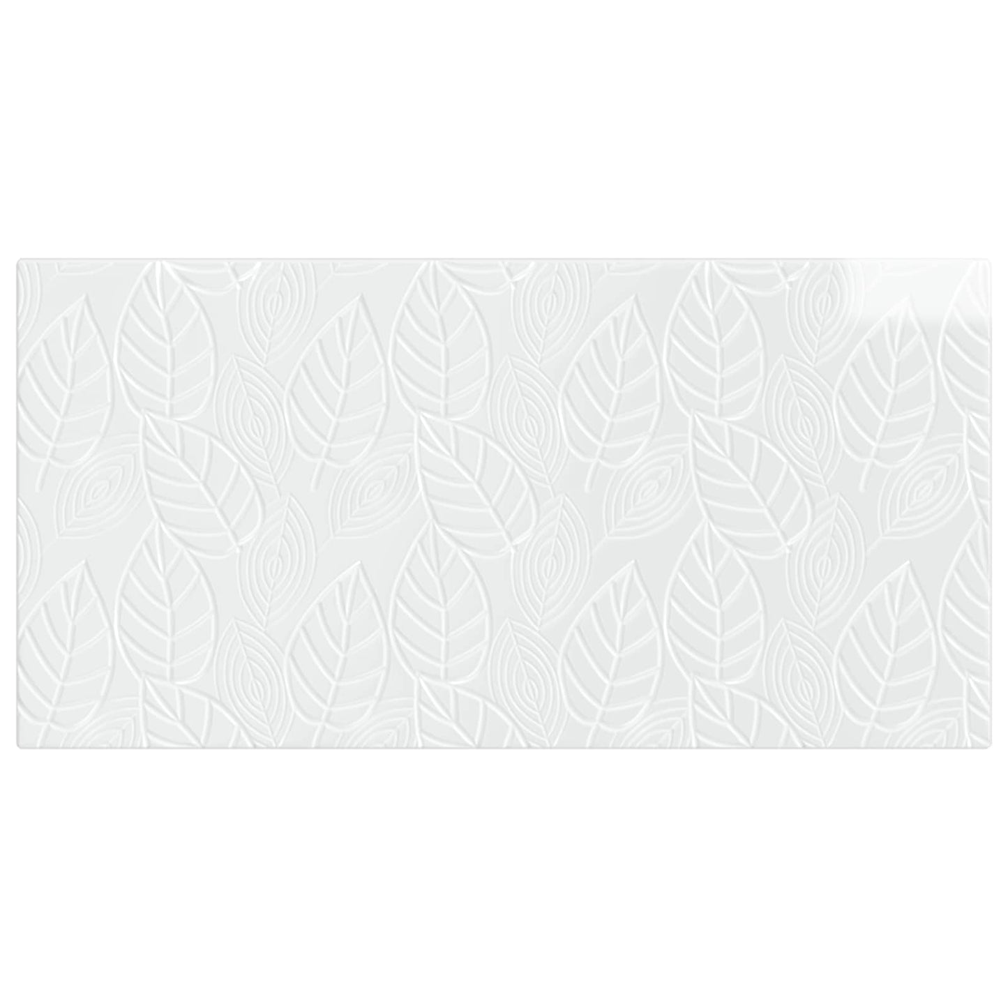 Wall-Mounted Headboard DELFT High Gloss White Engineered Wood