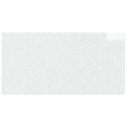 Wall-Mounted Headboard DELFT High Gloss White Engineered Wood